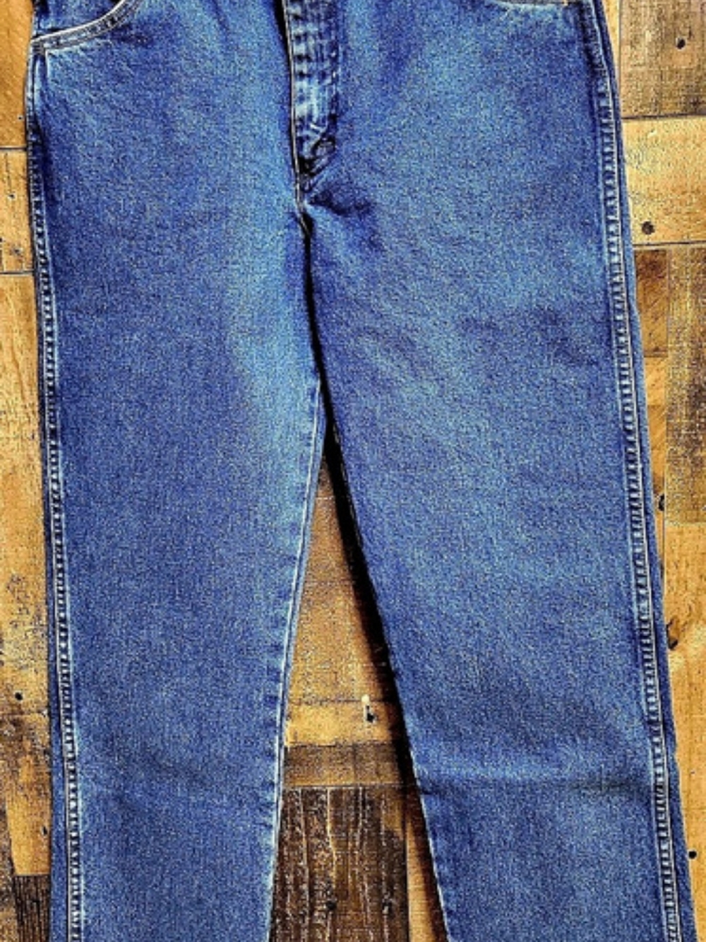 Wrangler FR Car 2 Men's Straight Jeans Waist 31x34 Blue